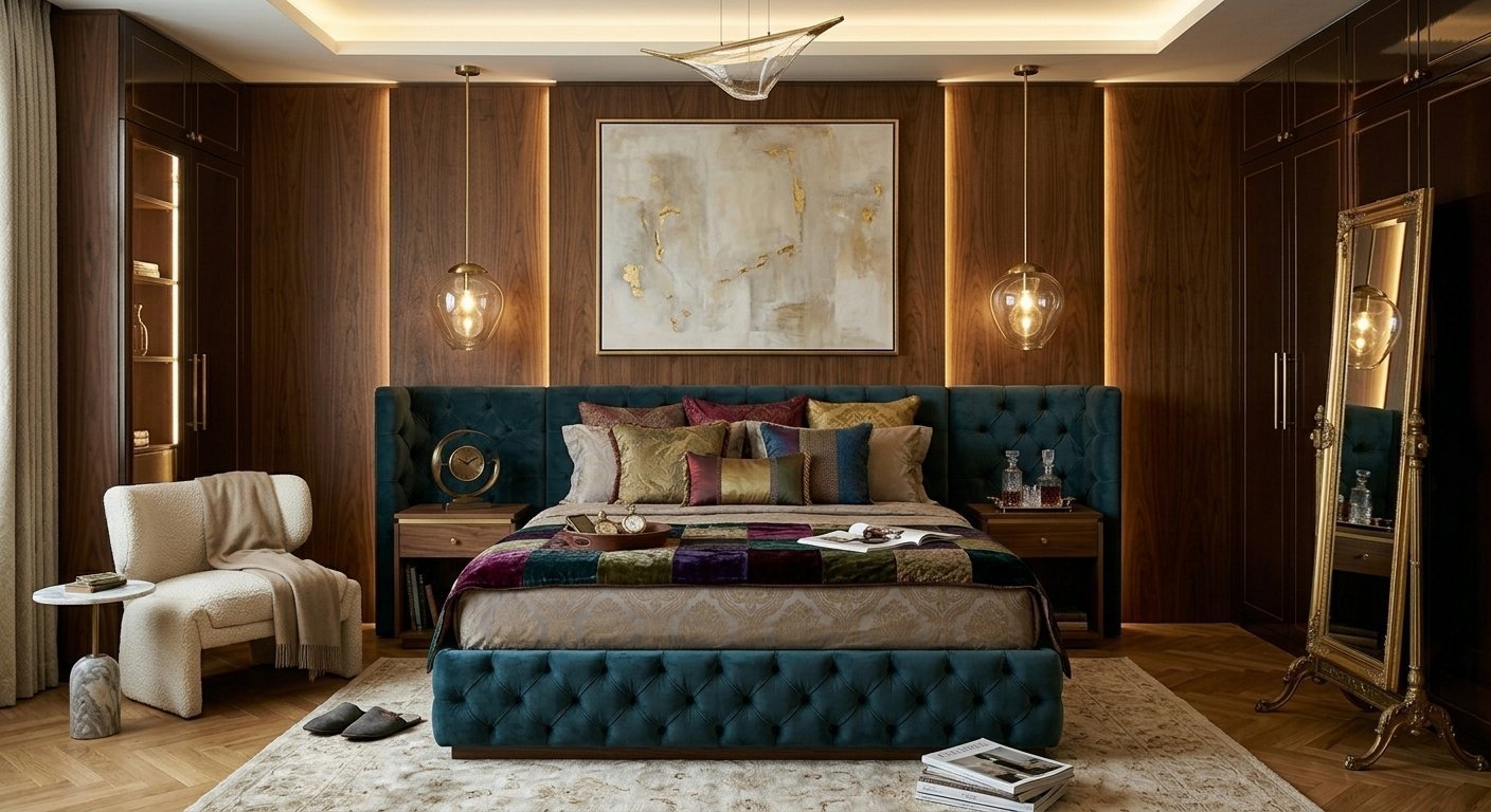 Bedroom after renovation